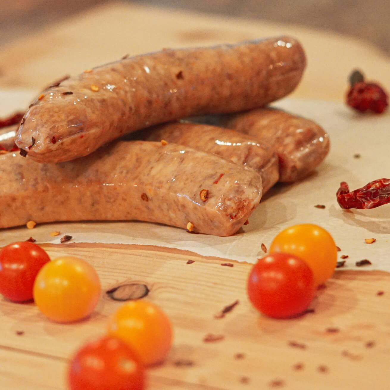 Pasture-Raised Hot Sicilian Sausage